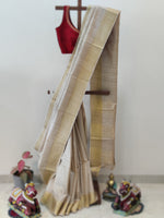 Biege Tassars Saree