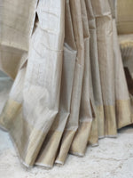 Biege Tassars Saree