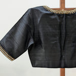 Aarna - Black with gold and silver embroidery