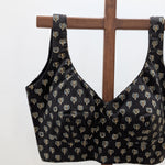 Maitri - Black block printed sleeveless