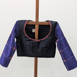 Anugrahaprada - black and purple kotpad blouse