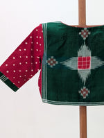 Red Bandini Rumal Blouse