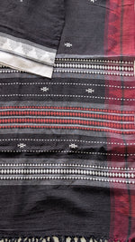 Chocolate brown ganga jamuna border Kotpad Dupatta (Copy)
