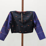 Anugrahaprada - black and purple kotpad blouse