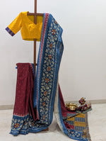 Yellow Bandini Rumal Blouse