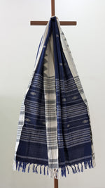 Dark blue kotpad dupatta