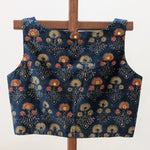 Sridevi -indigo block print sleeveless