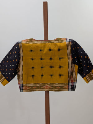 Black Bandini Rumal Blouse