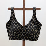 Maitri - Black block printed sleeveless