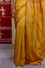 Yellow Embroidered Bhujodi